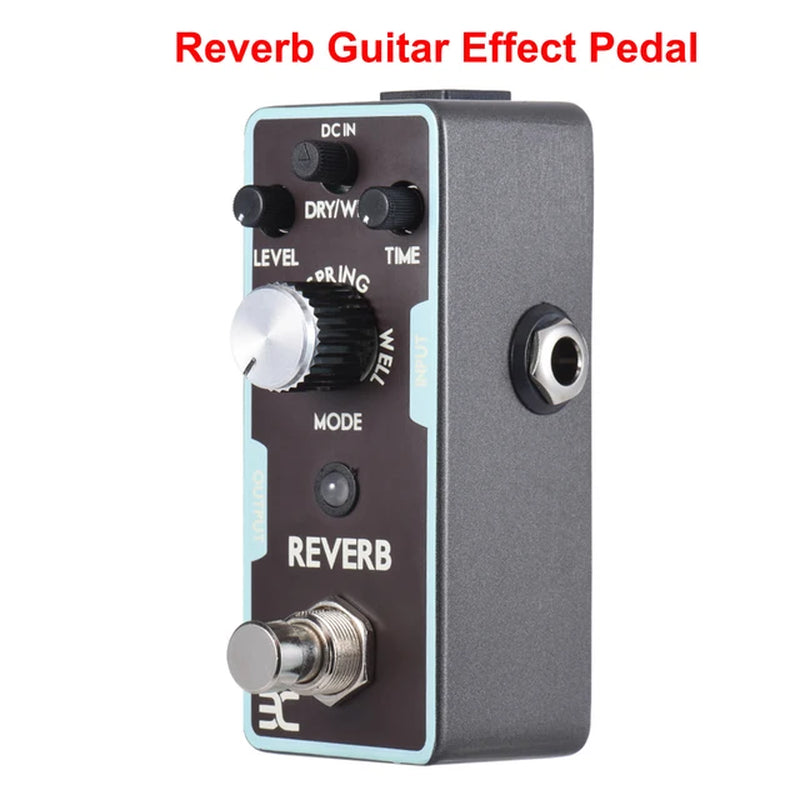 Reverb Guitar Effect Pedal Reverb Guitar Pedal True Bypass Guitar Parts & Accessories Guitar Accessories Guitar Pedal