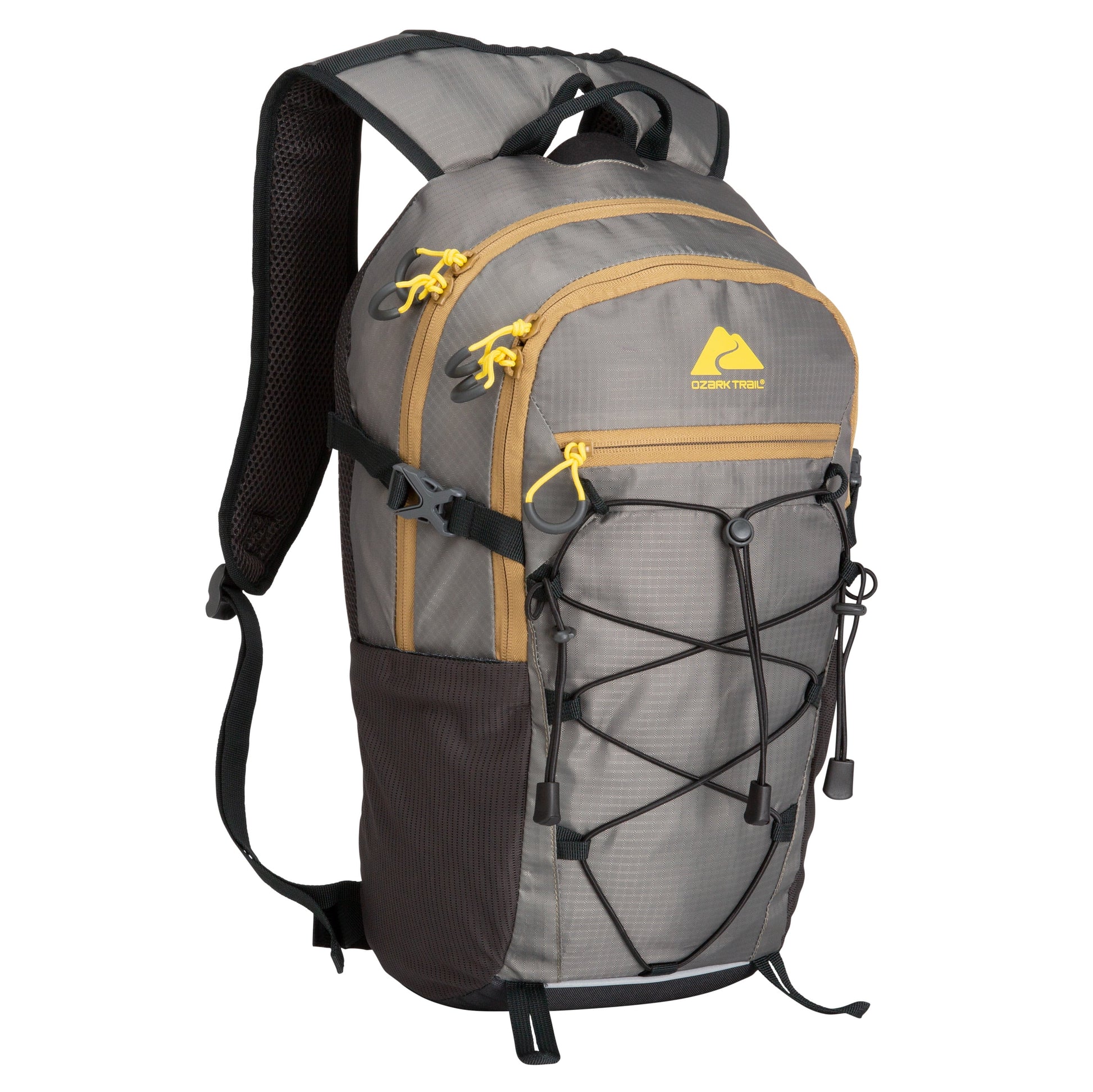 17 L Camping, Hiking, Mountaineering, Technical Backpack, Gray, Unisex